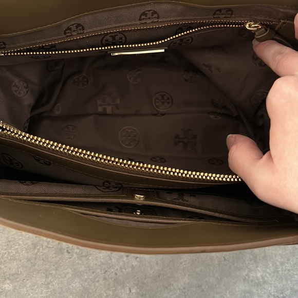 Tory Burch Brown Suede Shoulder Bag or Crossbody Bag - Picture 7 of 10